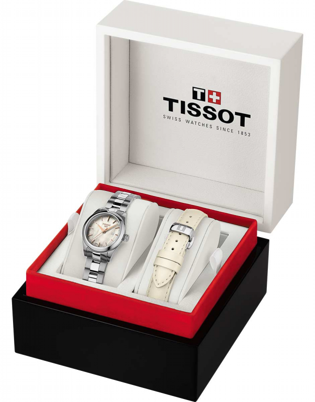 Ceas Dama TISSOT Automatic, T132.010.11.111.00 Set cu curea extra